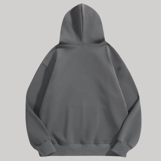 Hoodie doublé 500 GSM - Gris