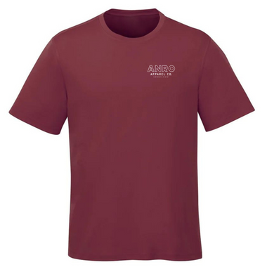 T-shirt unisexe Burgundy - University pocket