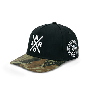 Casquette courbé noir  - Camo