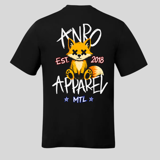 T-Shirt noir - Renard Trashh