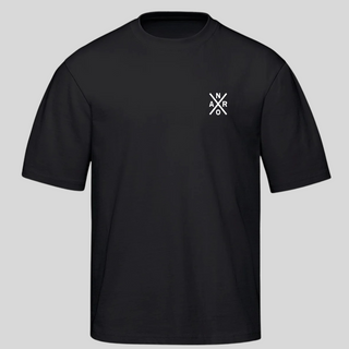 T-shirt heavyweight noir oversize