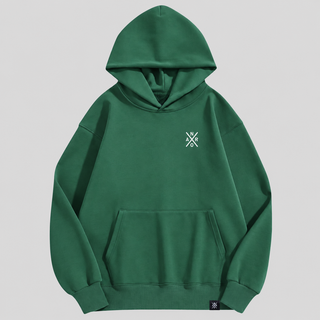 Hoodie doublé 500 GSM - Vert