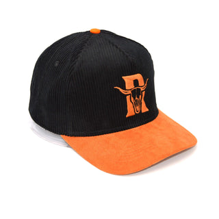 Casquette - corduroy noir