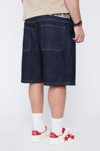 Short en jean extensible rinse - Thickems
