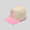 Casquette - Beige et rose Ranchero