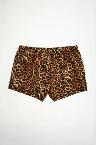 Short de bain léopard Seersucker - Thickems