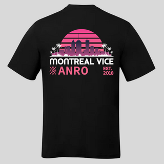 T-Shirt premium noir - Montréal Vice