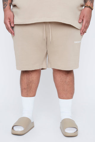 Short jogging coupe décontractée sand- Thickems