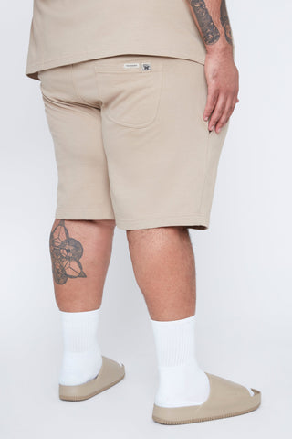 Short jogging coupe décontractée sand- Thickems