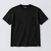 T-shirt gaufré – Noir