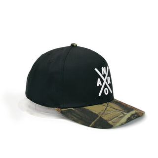 Casquette courbé noir  - Camo