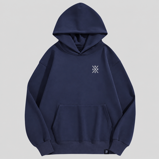Hoodie doublé 500 GSM - Navy