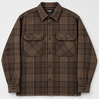 Chemise épaisse – Chocolat
