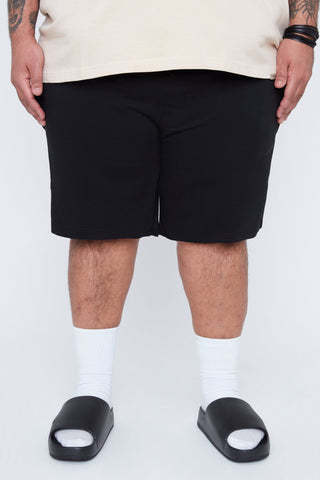 Short jogging coupe décontractée noir - Thickems