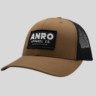 Snapback trucker brun - Vintage
