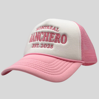 Snapback Rétro Foam Trucker Rose – Ranchero
