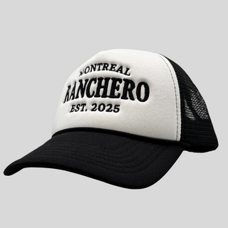 Snapback Rétro Foam Trucker blanc - Ranchero