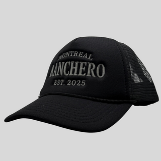 Snapback Rétro Foam Trucker noir  – Ranchero