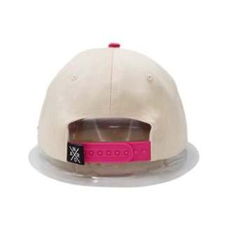Casquette courbé beige - Rose