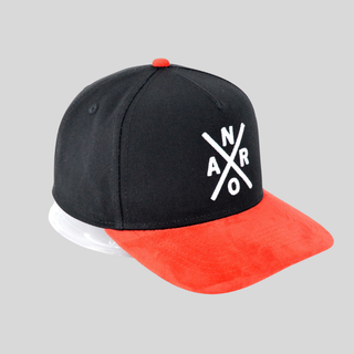 Casquette courbé – Suède Rouge