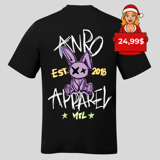 T-Shirt noir - Lapin Trashh