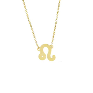 Chaîne avec pendentif signe astrologique