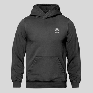 Vintage Hoodie - Charcoal wash