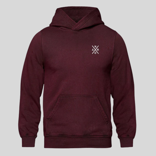 Vintage Hoodie - Burgundy wash
