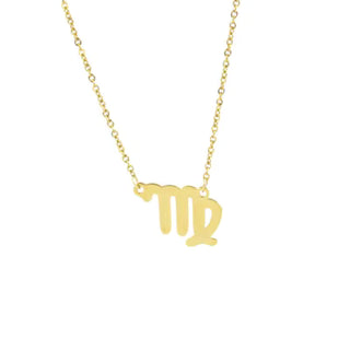 Chaîne avec pendentif signe astrologique