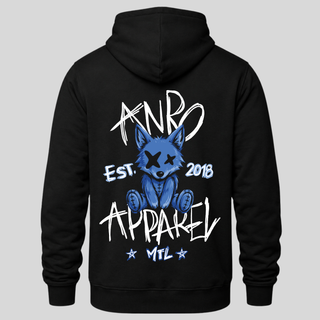 Hoodie Enfants noir - Loup Trashh