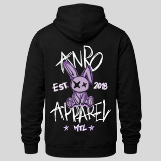 Hoodie noir - Lapin Trashh