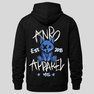 Hoodie noir - Loup Trashh