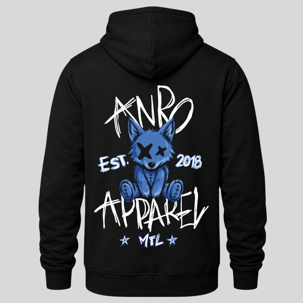 Hoodie noir - Loup Trashh
