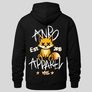 Hoodie Enfants noir - Renard Trashh