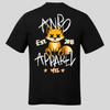 T-Shirt noir - Renard Trashh