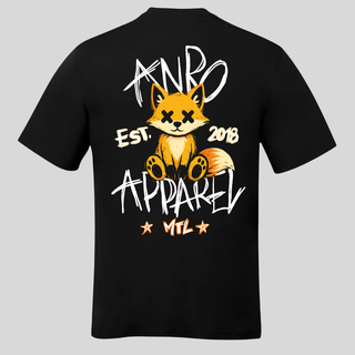 T-Shirt noir - Renard Trashh