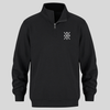 1/4 Zip Sweatshirt - Noir