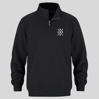 1/4 Zip Sweatshirt - Noir