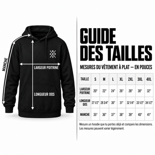 Hoodie - Noir