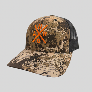 Snapback trucker camo