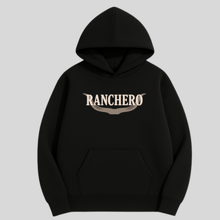 Hoodie LUX noir - Ranchero