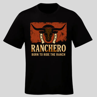 T-shirt noir - Ranch
