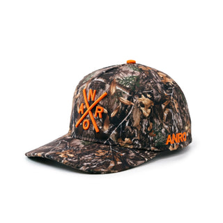 Casquette courbé Camo - Orange