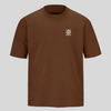 T-shirt 280 GSM caramel oversize