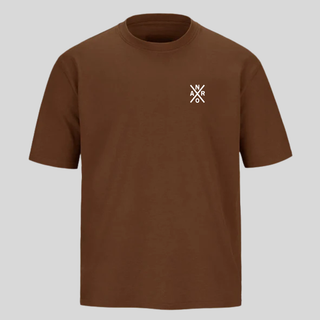 T-shirt 280 GSM caramel oversize