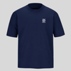 T-shirt 280 GSM navy oversize