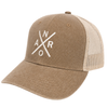 Snapback trucker - CARAMEL VINTAGE