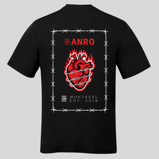 T-Shirt noir - coeur