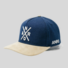 Casquette courbé denim - beige