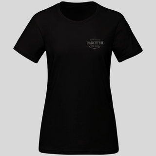 T-shirt premium noir femme - Ranchero
